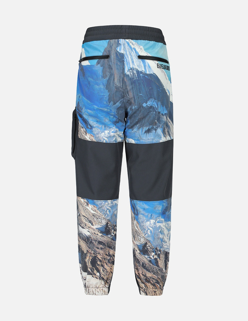 EVISU Digital Print Pannels Joggers outlook