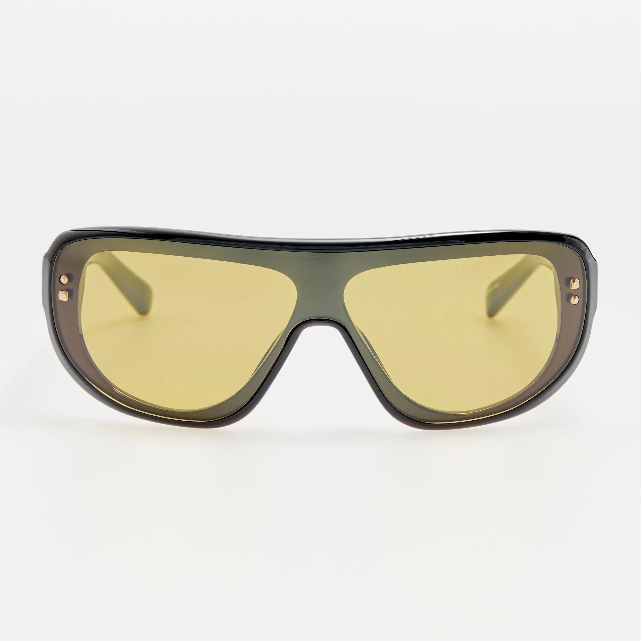 Havana Sunglasses in Black and Yellow - 1