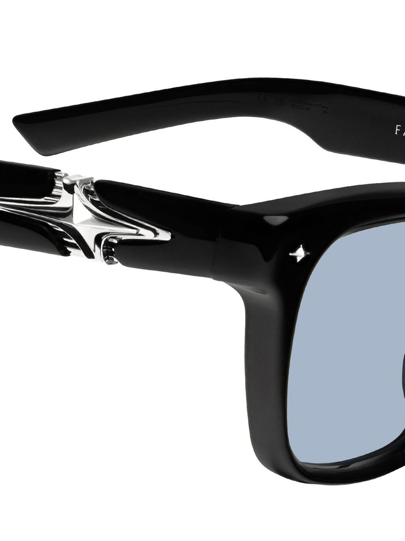 Fata 01 (BL) star-embellished square-frame glasses 4