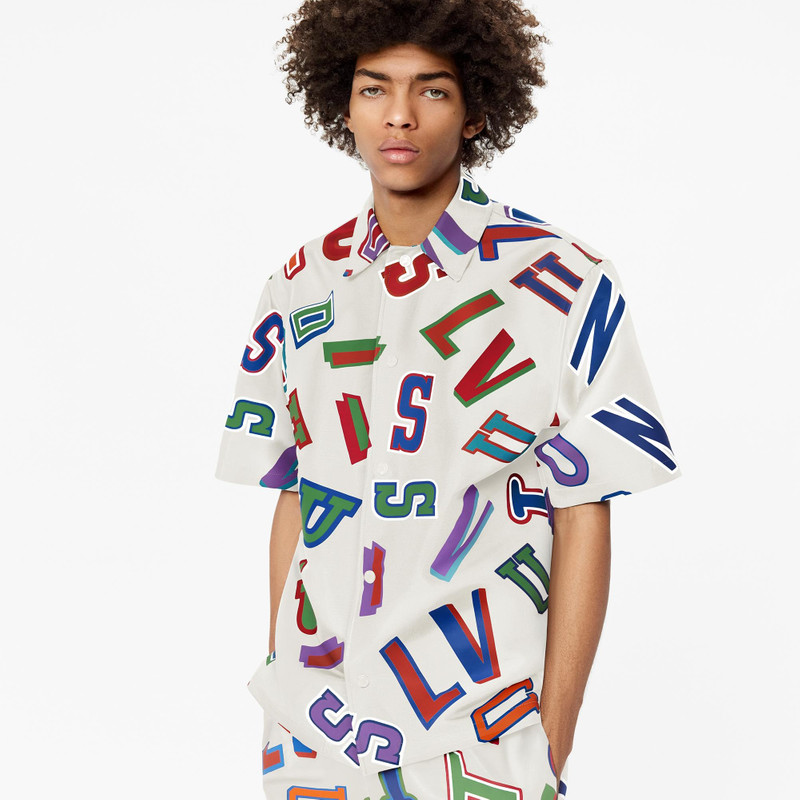 LVxNBA Basketball Letters Overshirt 3