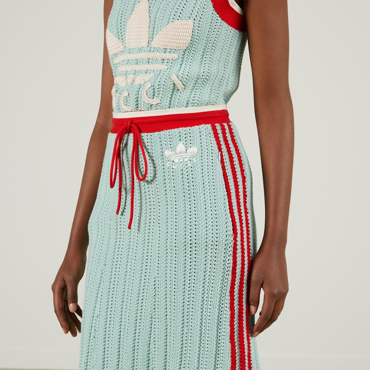 adidas x Gucci rib stitch skirt - 4