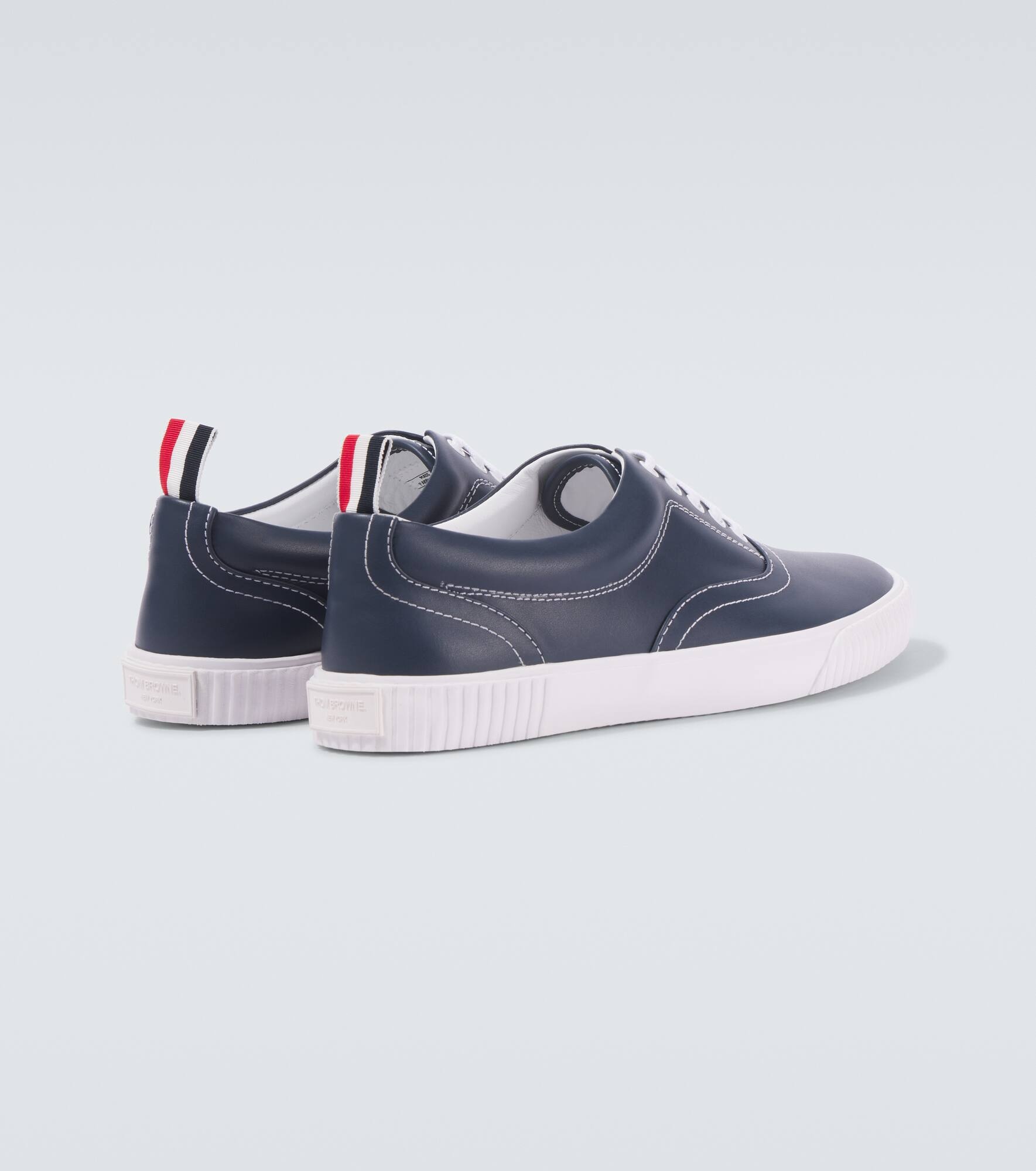 Heritage leather sneakers - 6