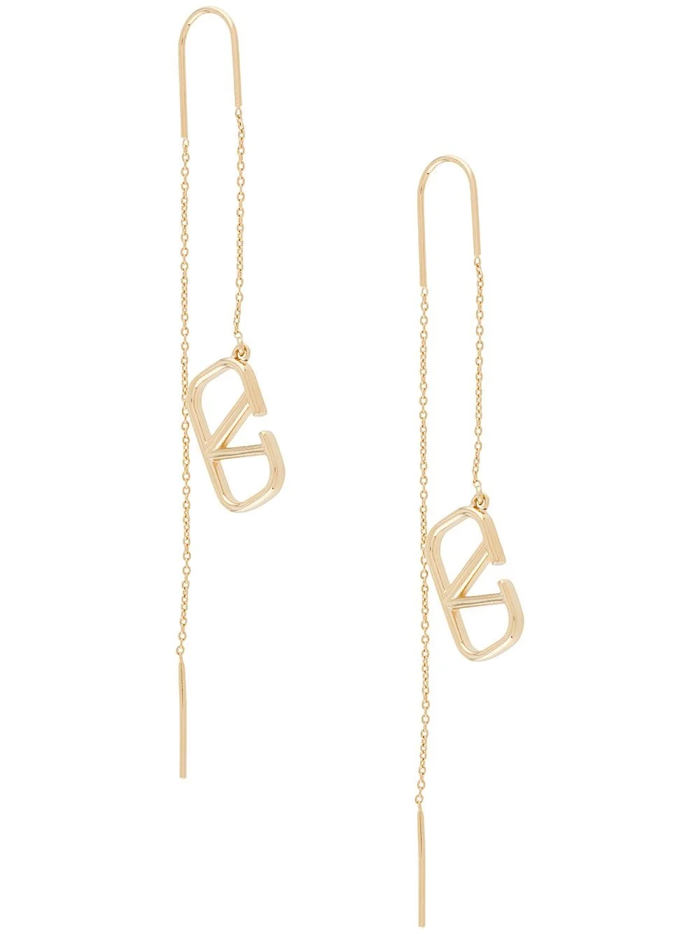 Vlogo pendant earrings - 1