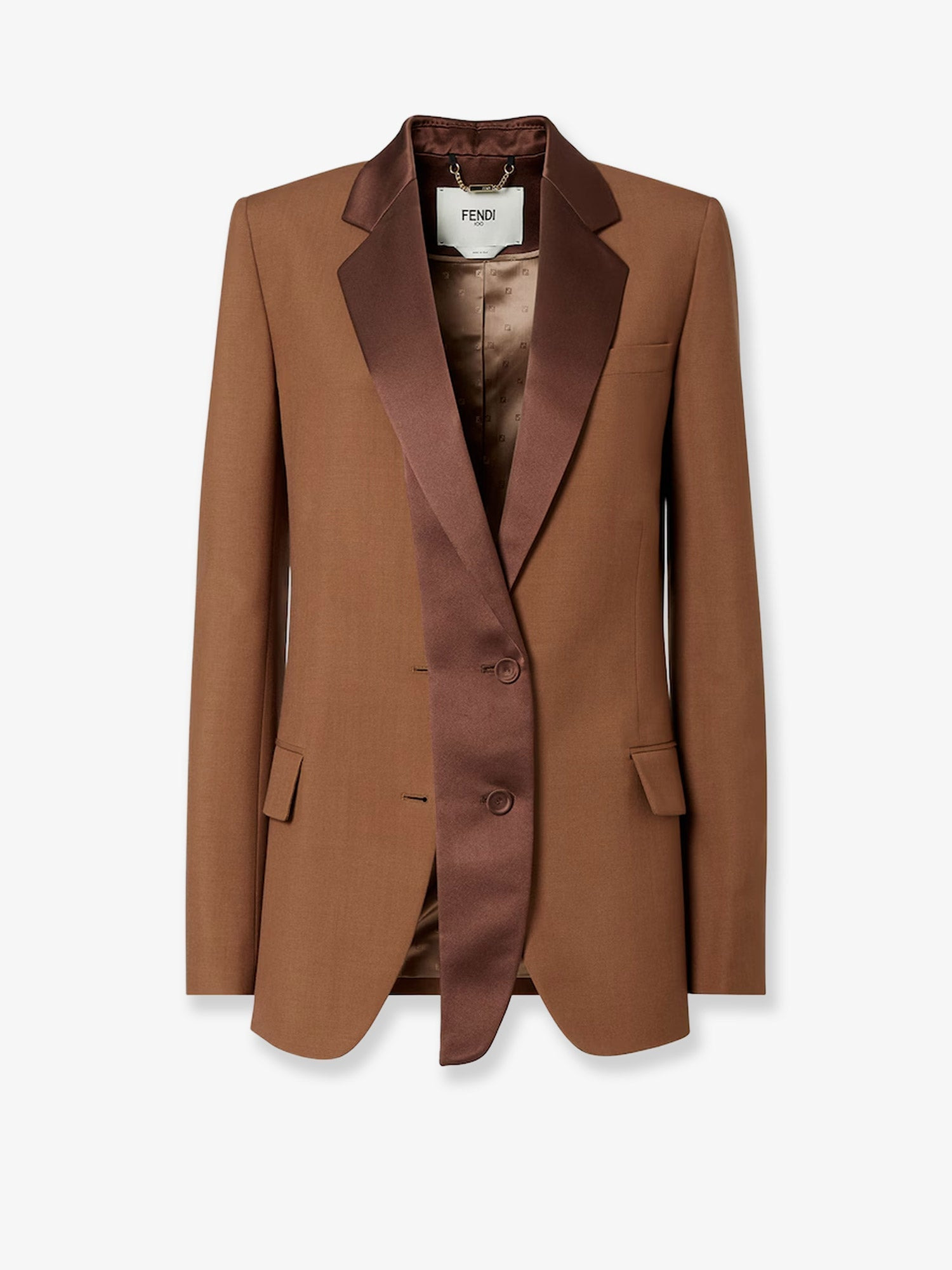 Fendi Women Wool And Mohair Blazer - 1