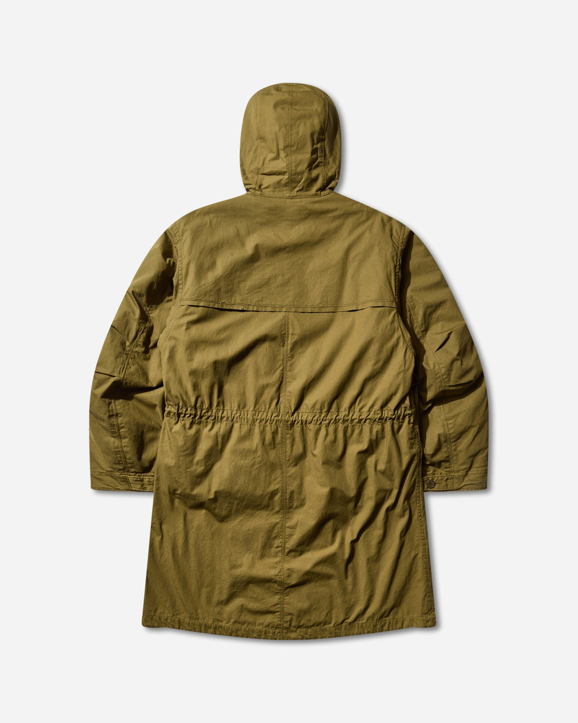 Men's Patches Parka Jacket Khaki Green - 2