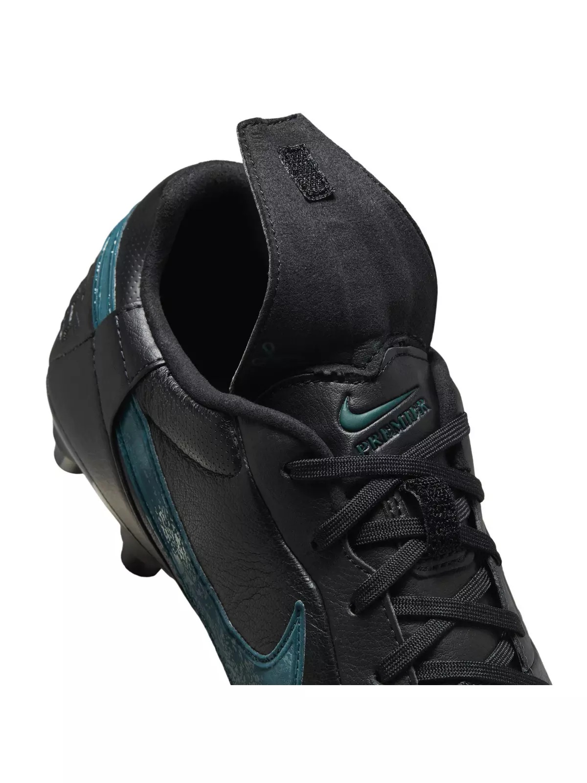 Premier 3 FG Low Top "Black/Deep Jungle" Men's Soccer Cleat - 12