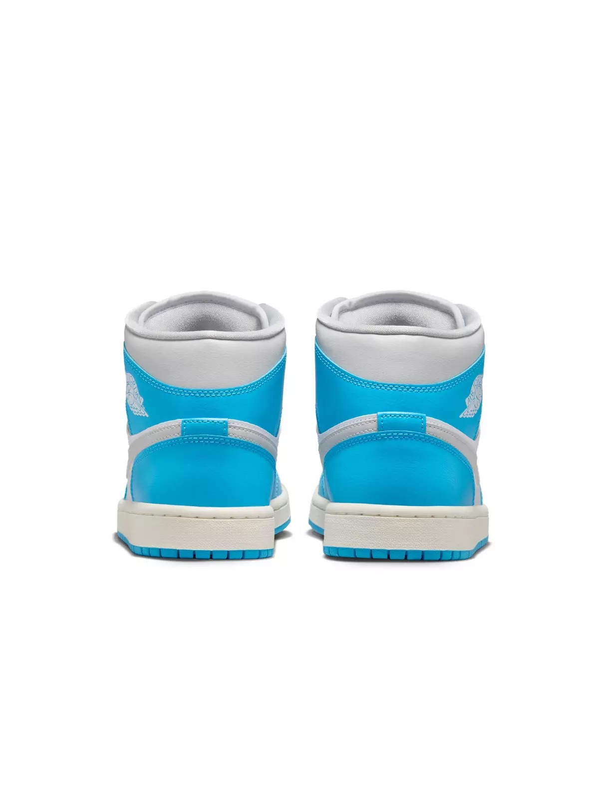1 Mid "Dk Powder Blue/Neutral Grey/White/Sail" Women's Shoe - 5