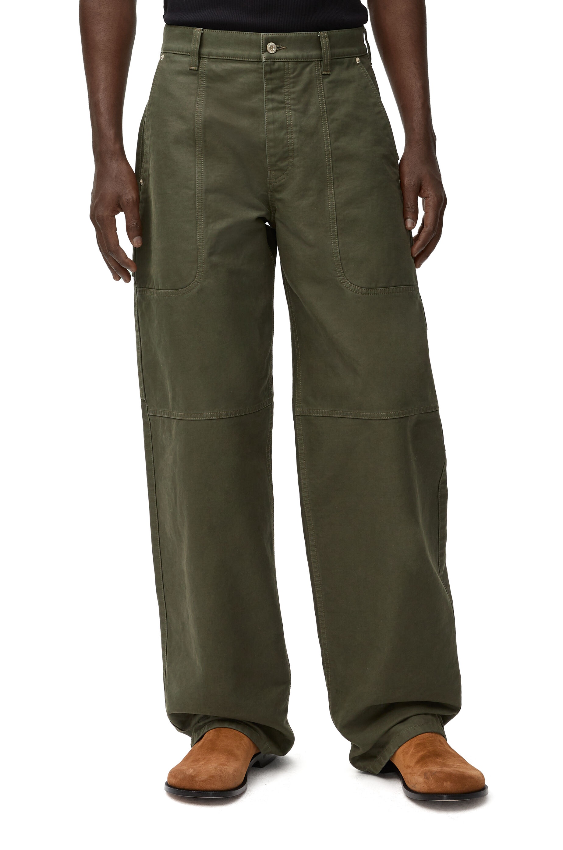 Cargo trousers in cotton - 3