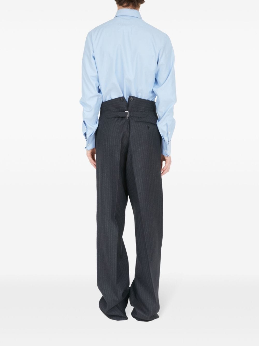 Barathea wool trousers - 4