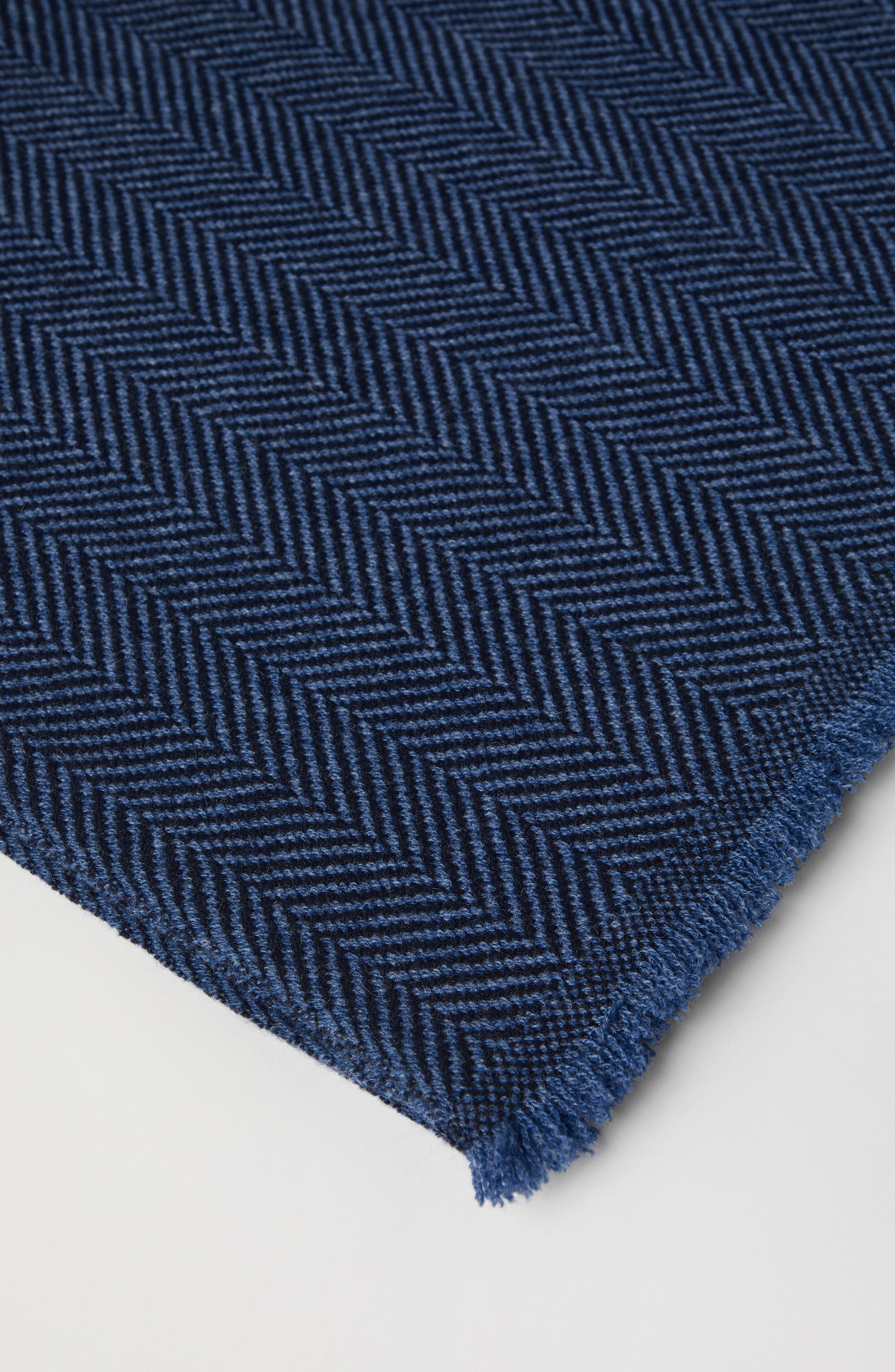 Brunello Cucinelli Cashmere scarf in Avio Blue at Nordstrom - 3