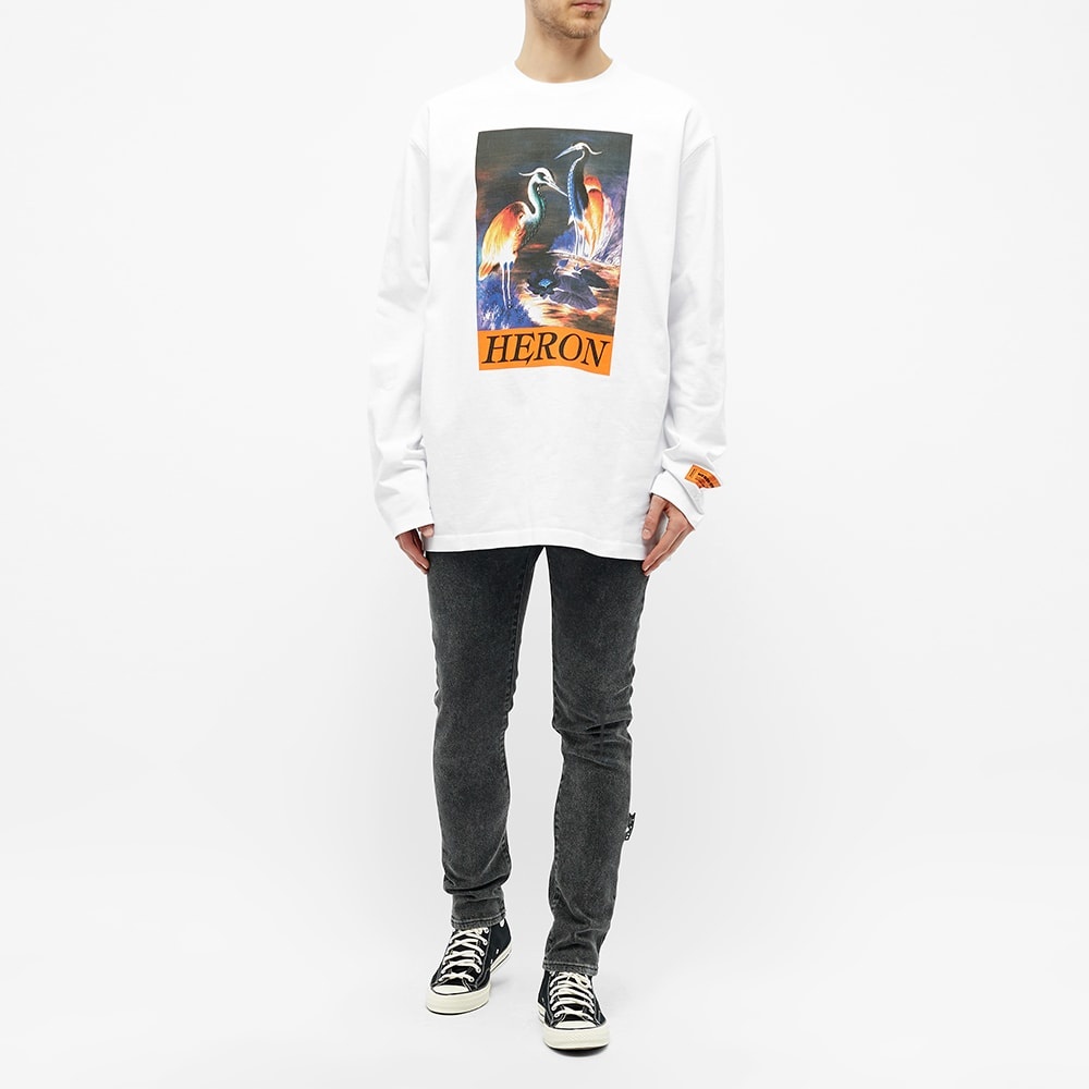 Heron Preston Long Sleeve Os Heron Times Tee - 6