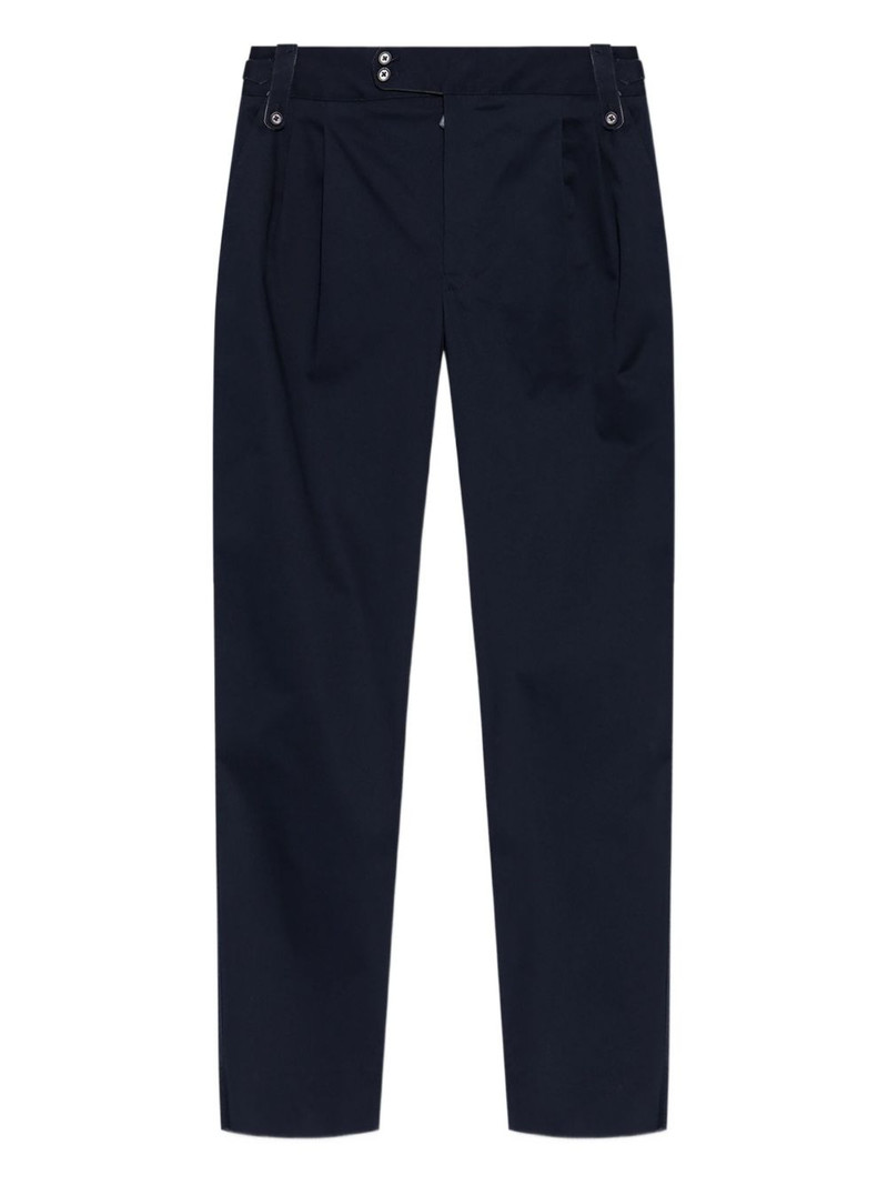 pleated belted trousers 1