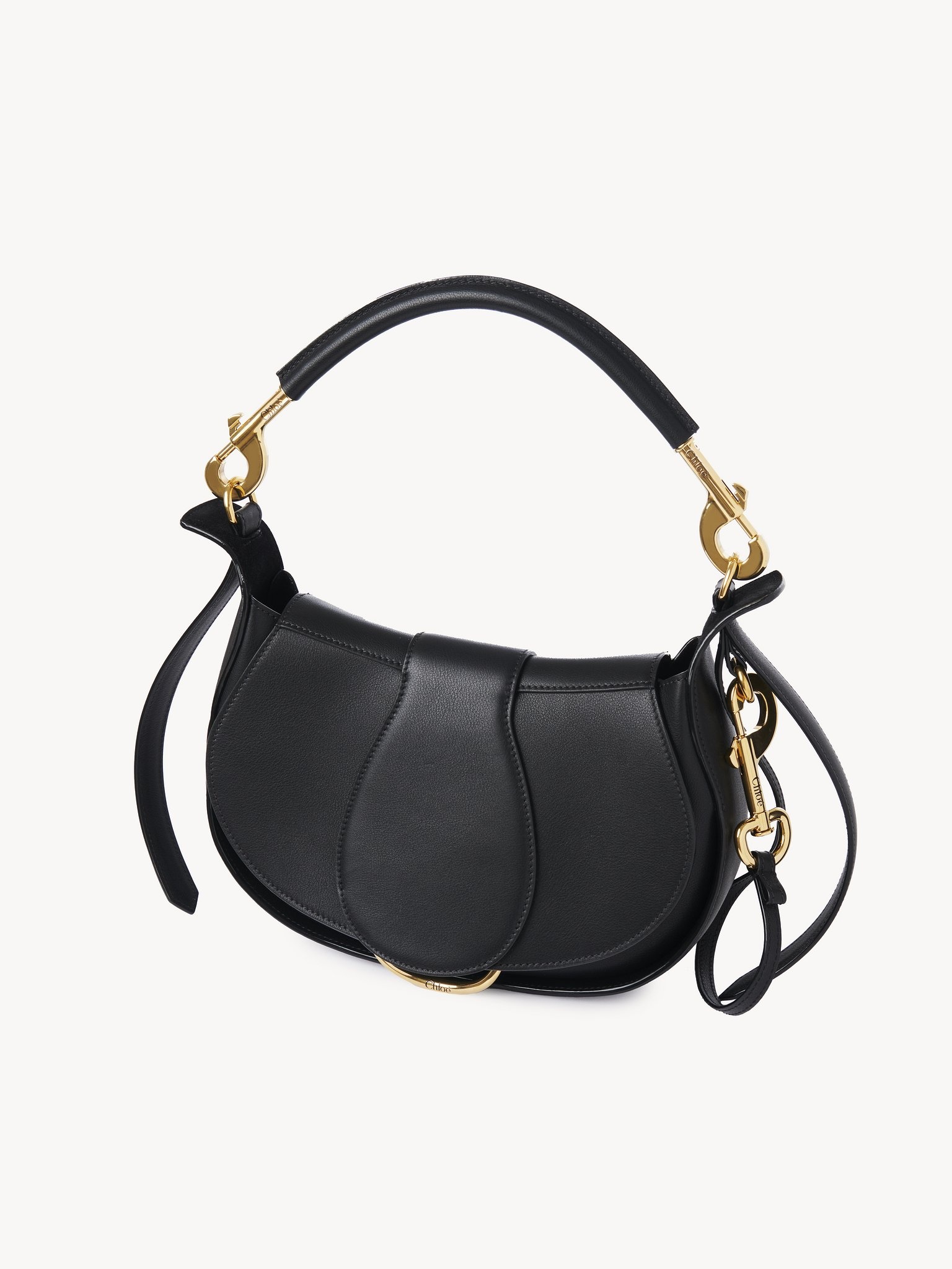 CHLOÉ RIDE SHOULDER BAG IN SOFT LEATHER - 3