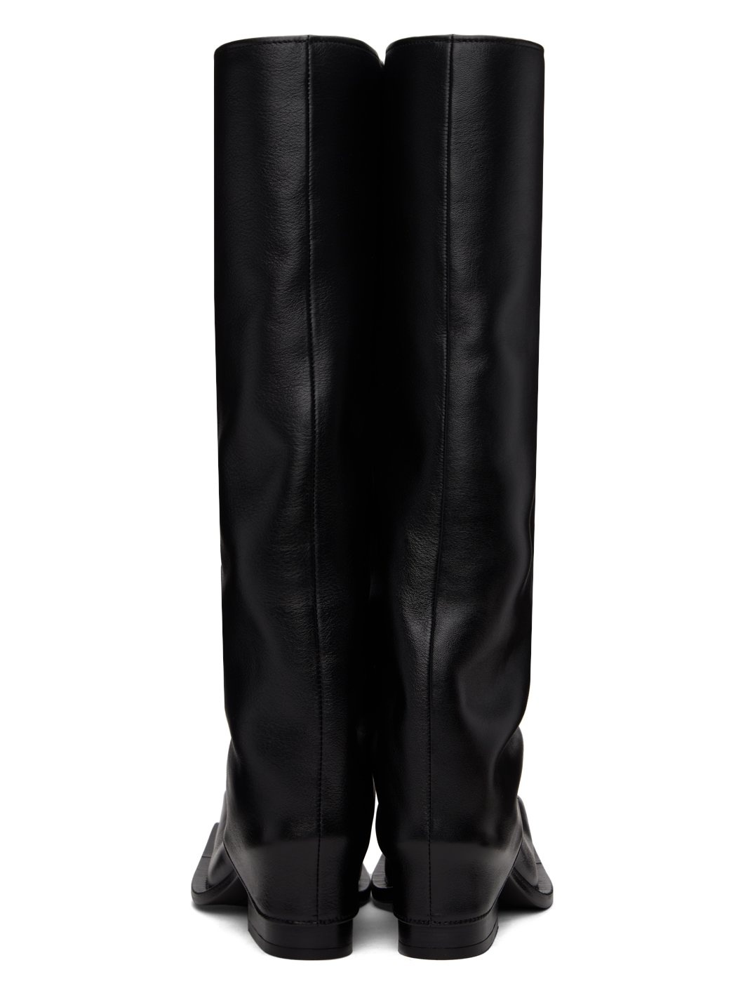 Black Havva Chunky Heel Trouser Boots - 2