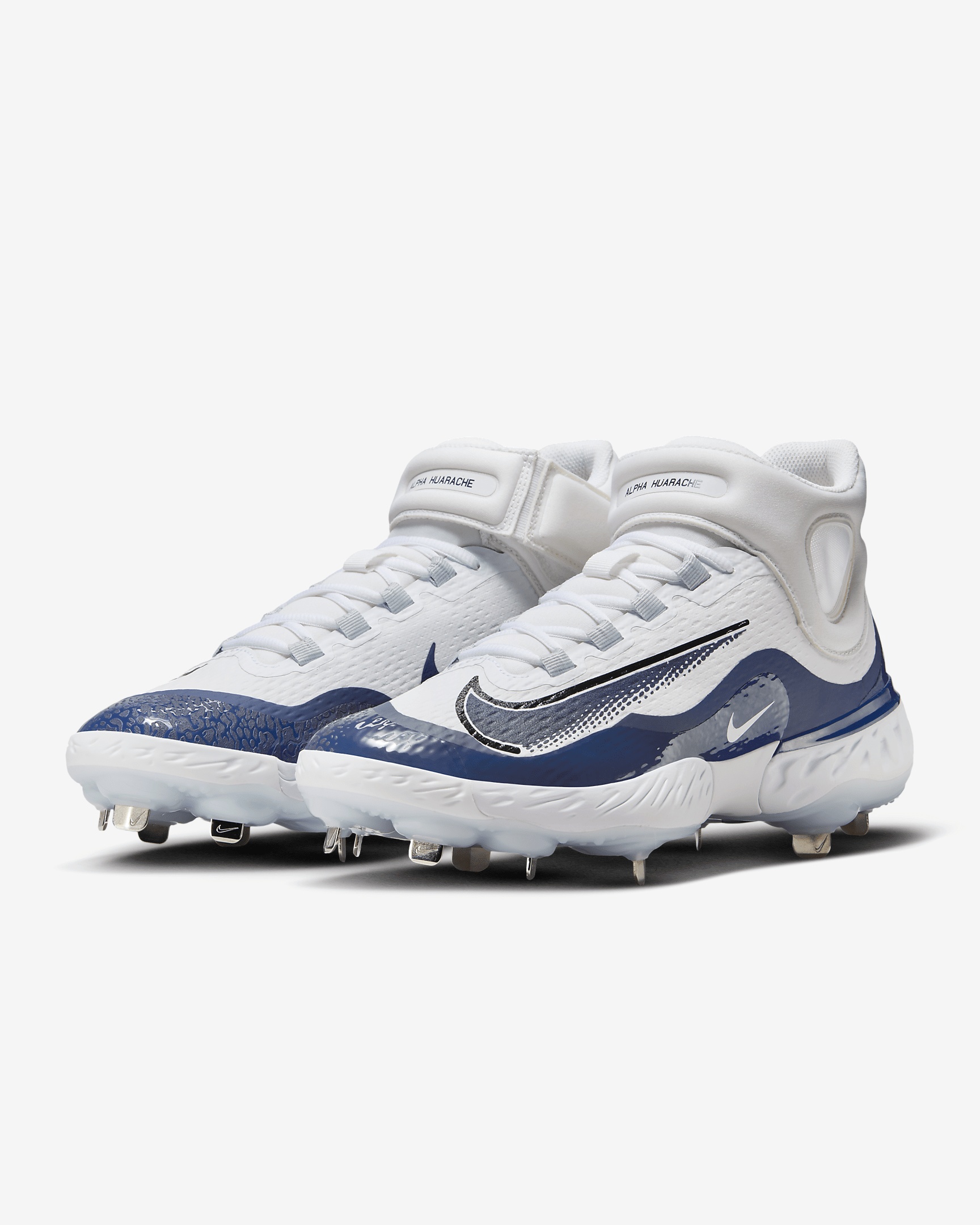 Nike Alpha Huarache Elite 4 Mid Men's Baseball Cleats - 5