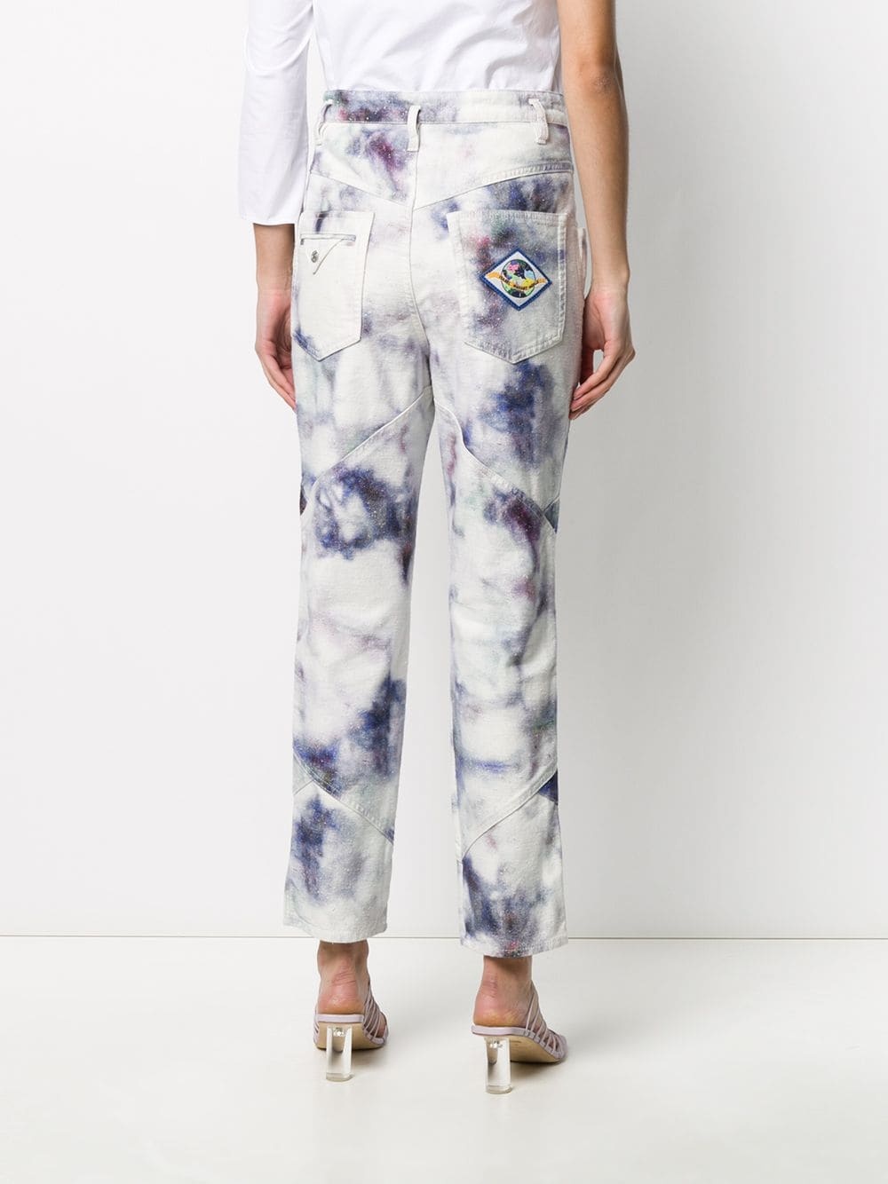 Eloise high-rise tie-dye jeans - 4