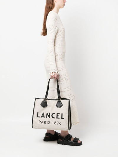 LANCEL logo-print tote bag outlook
