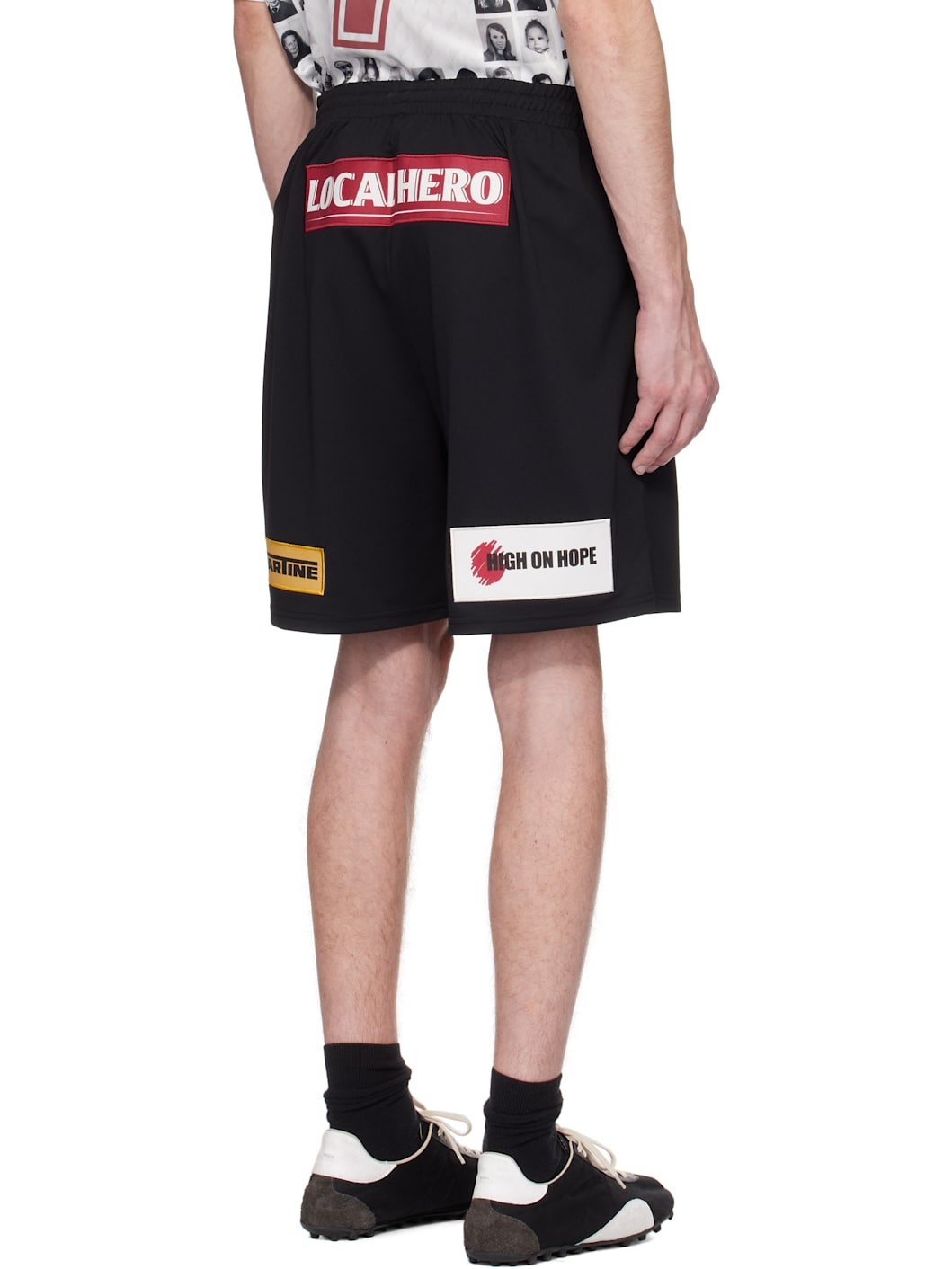 Black Football Shorts - 3