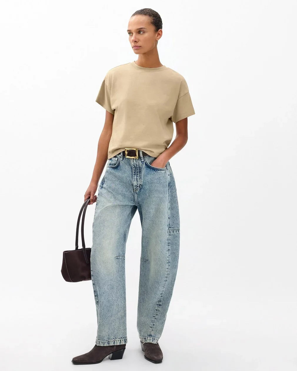 Kelly Boxy Jersey Tee - 3