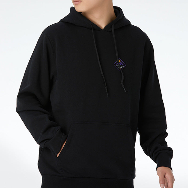 Converse Mountain Club Patch Pullover Hoodie 'Black' 10021573-A01 - 6