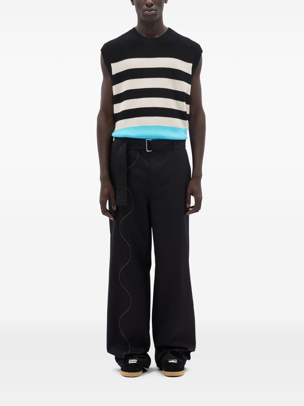 straight-leg trousers - 2