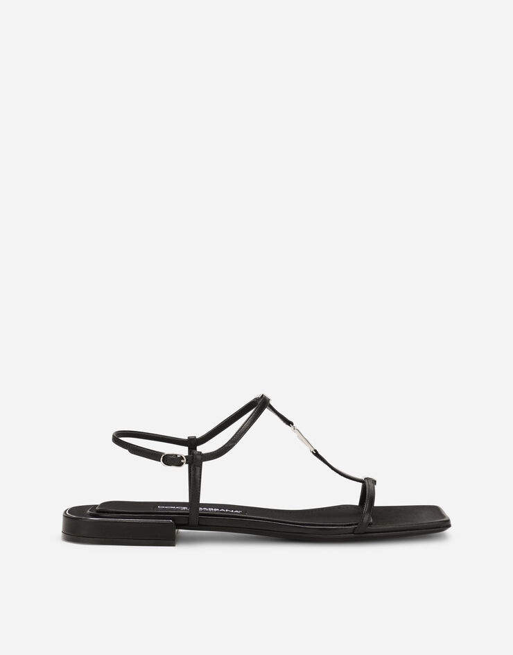 Nappa leather DG sandals - 1