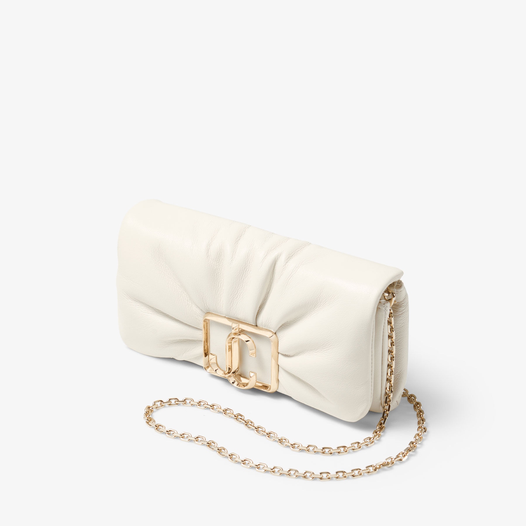 Edie Wallet With Chain
Latte Nappa Leather Mini Bag - 3