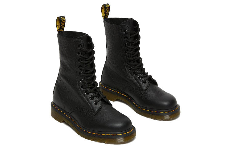 (WMNS) Dr. Martens 1490 VIRGINIA LEATHER HIGH BOOTS 22524001 - 3
