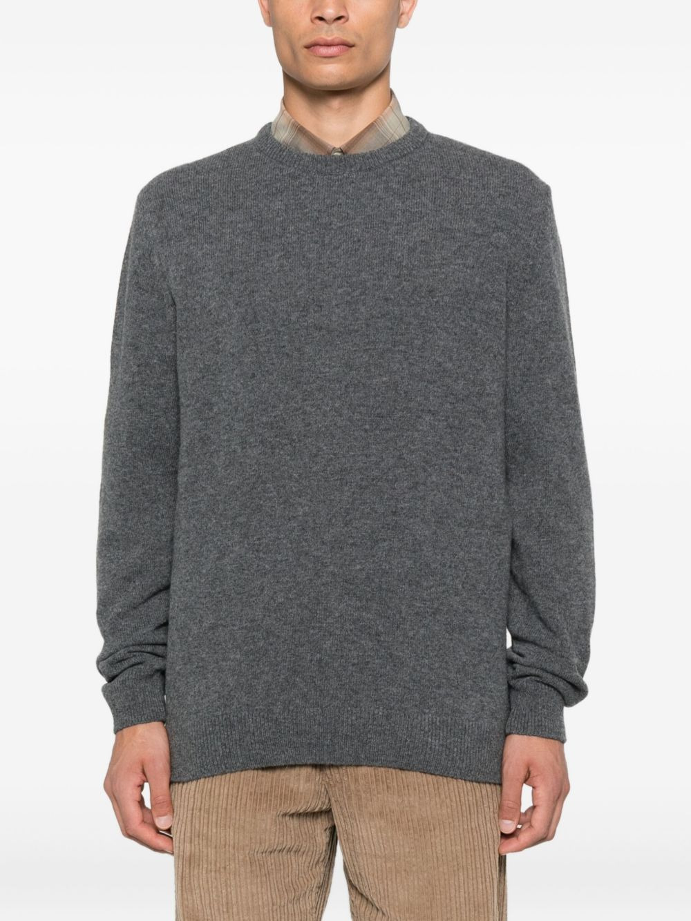 crew-neck wool sweater - 3