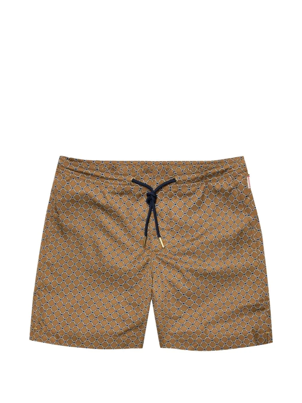 Bulldog Tessoro geometric-print swim shorts - 1