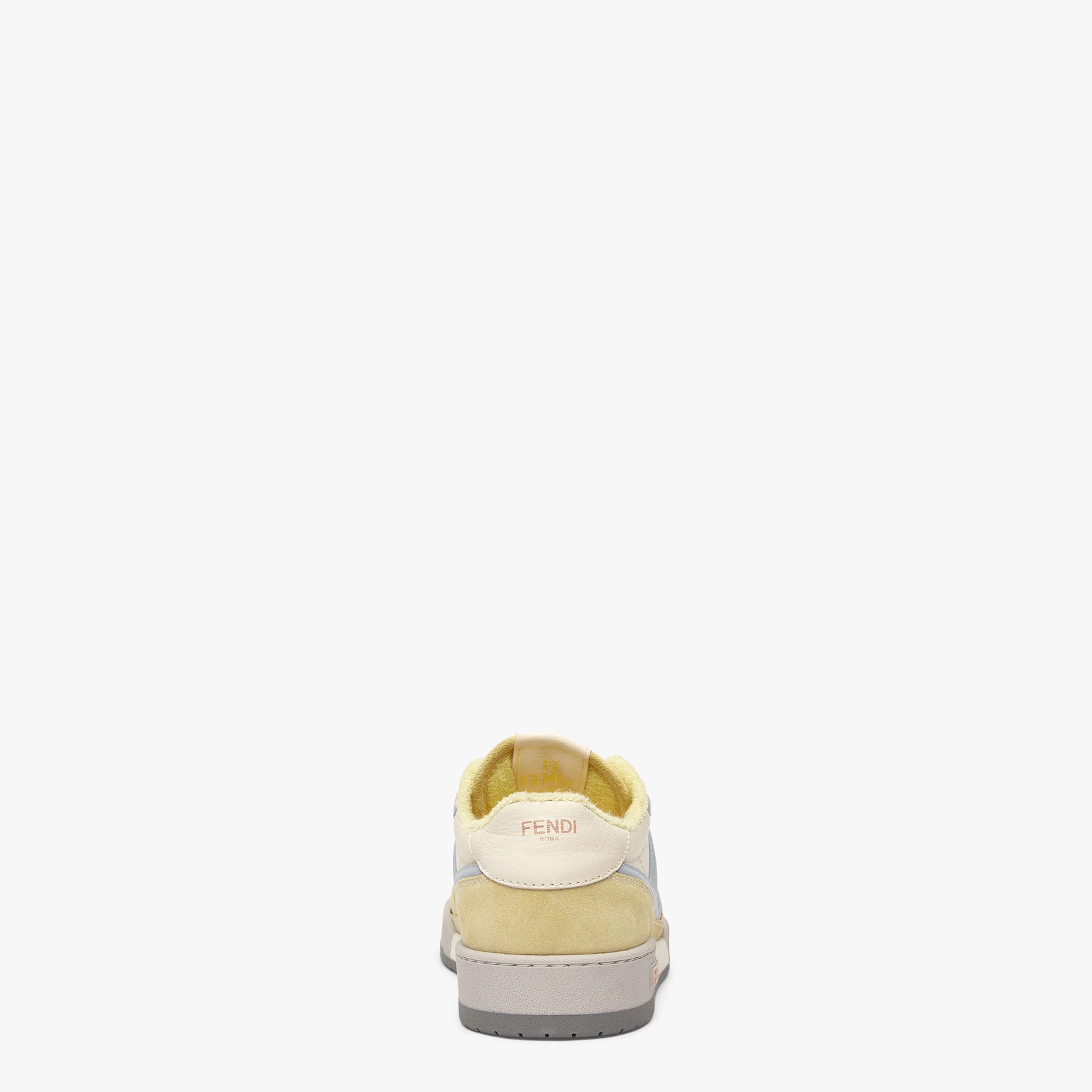 Yellow suede low-tops - 3