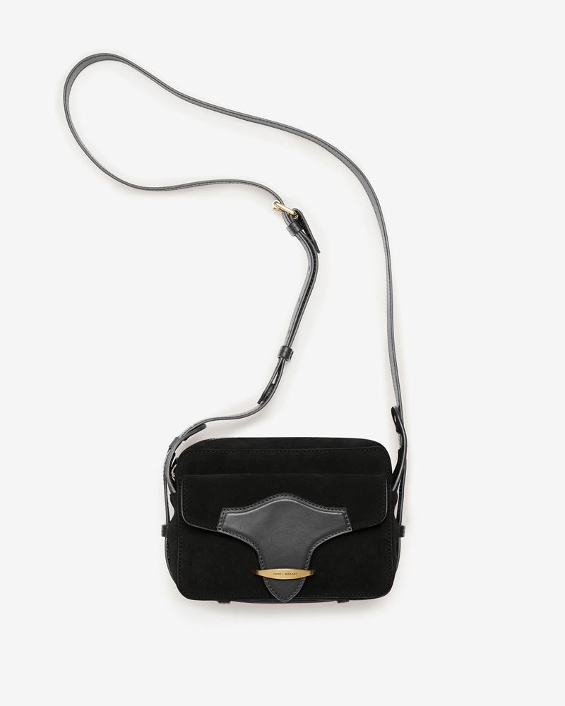 WASY CALF SUEDE LEATHER SHOULDER STRAP BAG 3