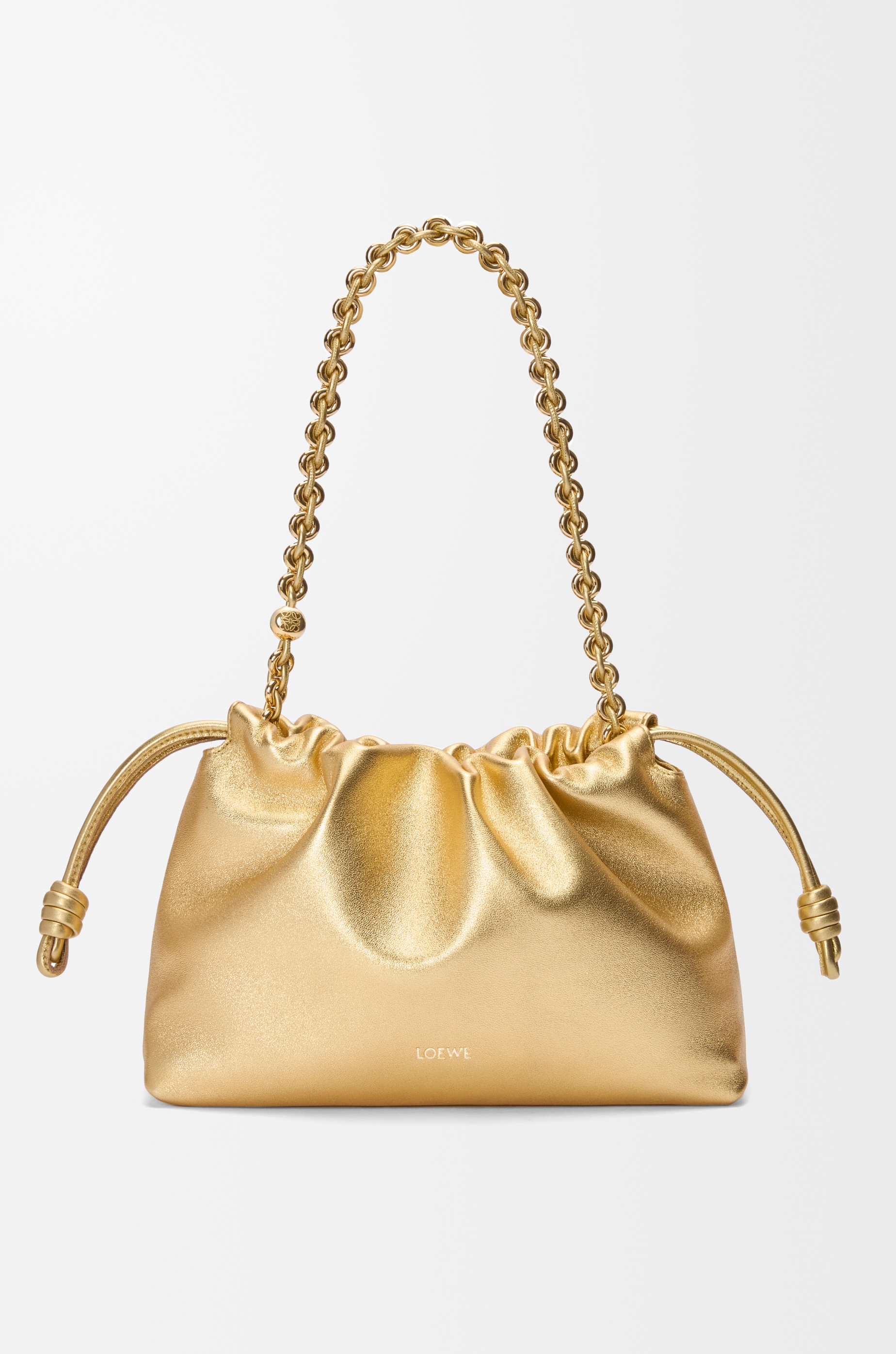 Medium Flamenco purse in laminated lambskin - 4
