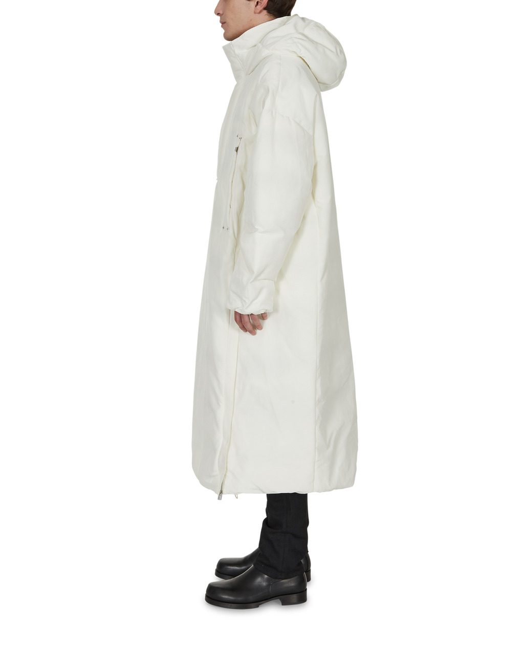 NYLON PULLOVER PUFFER COAT - 4