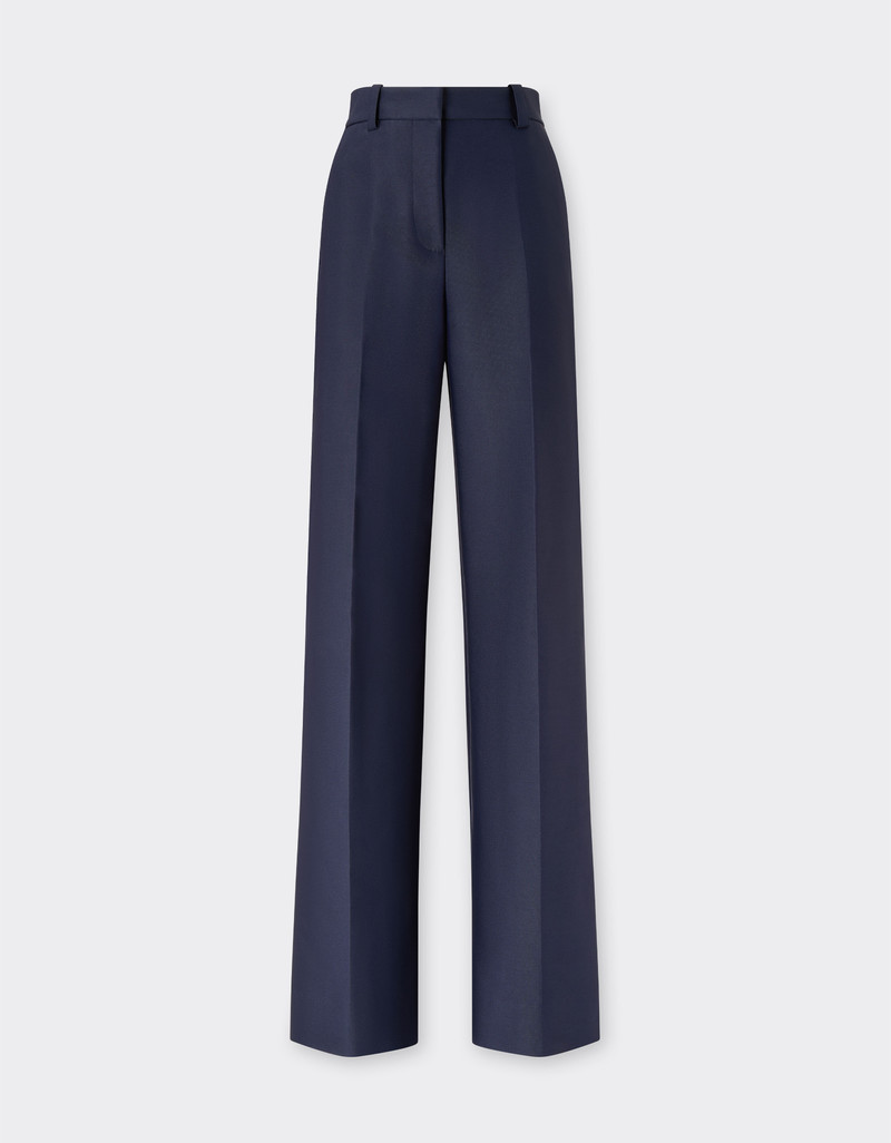 Technical gabardine trousers 1