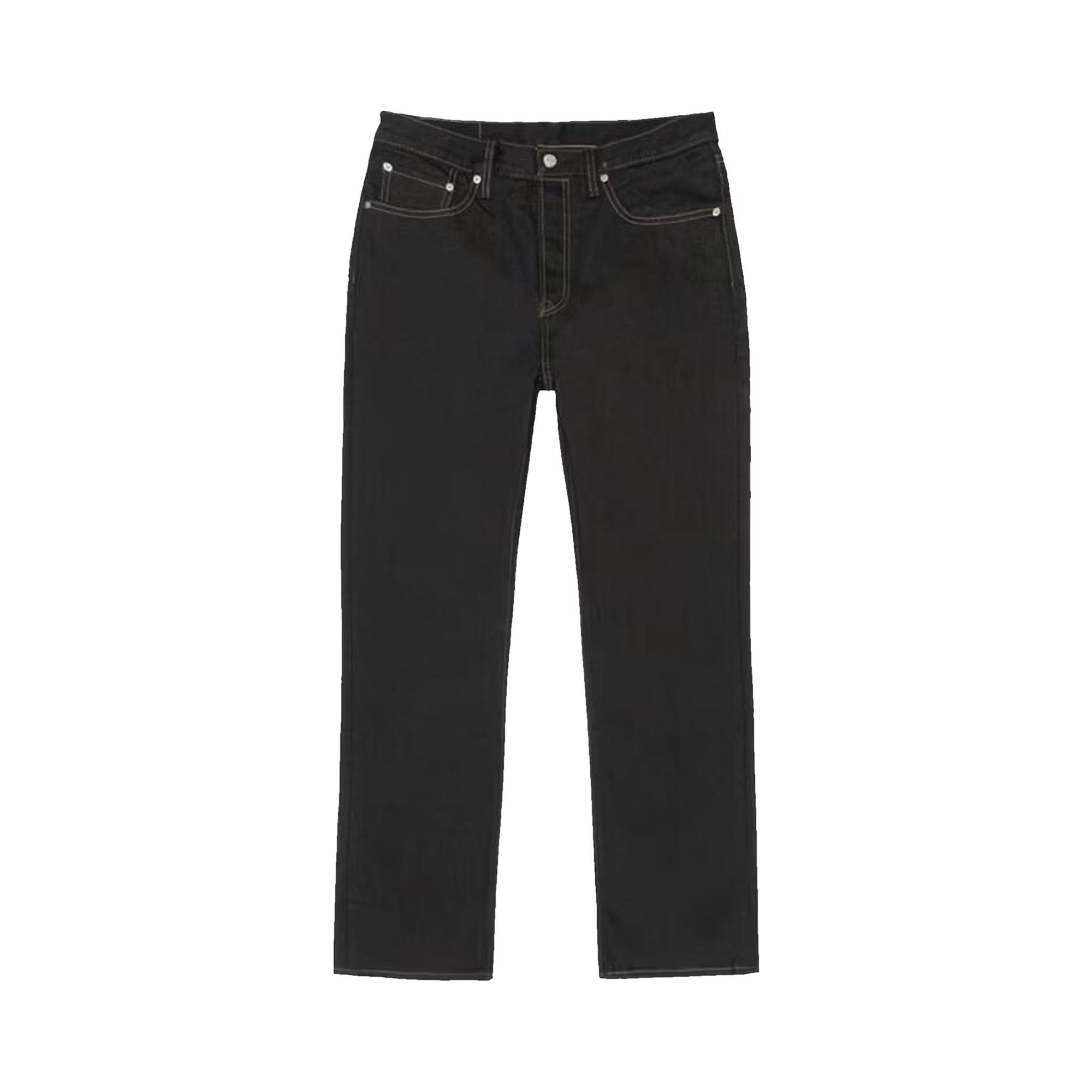 Stussy x Levi’s Crispy Rinse Jeans 'Black/Brown' - 1