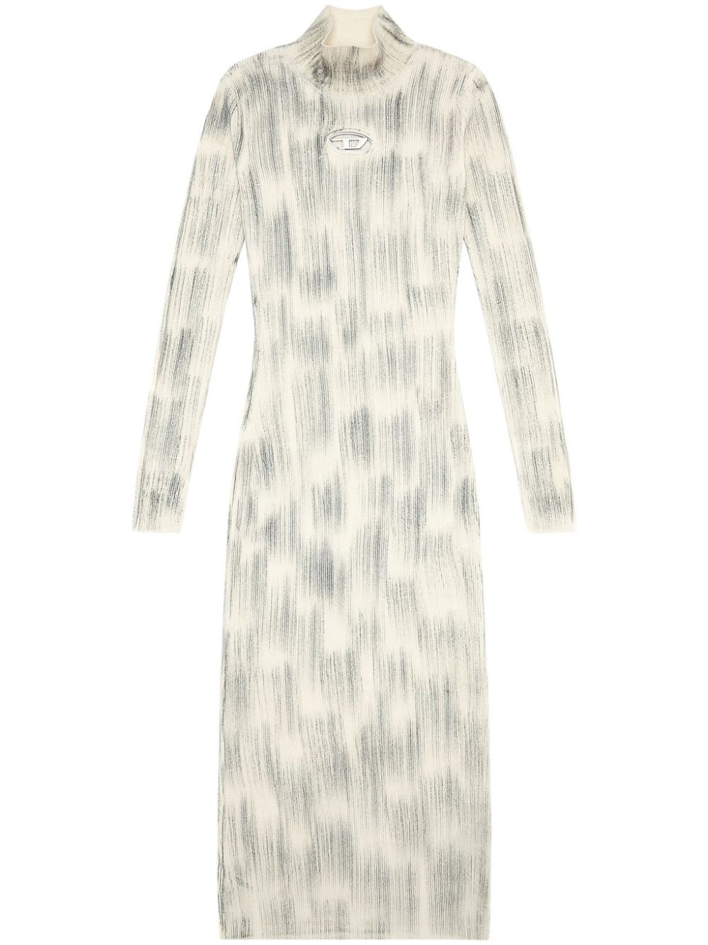 M-Zary-C ribbed-knit dress - 1