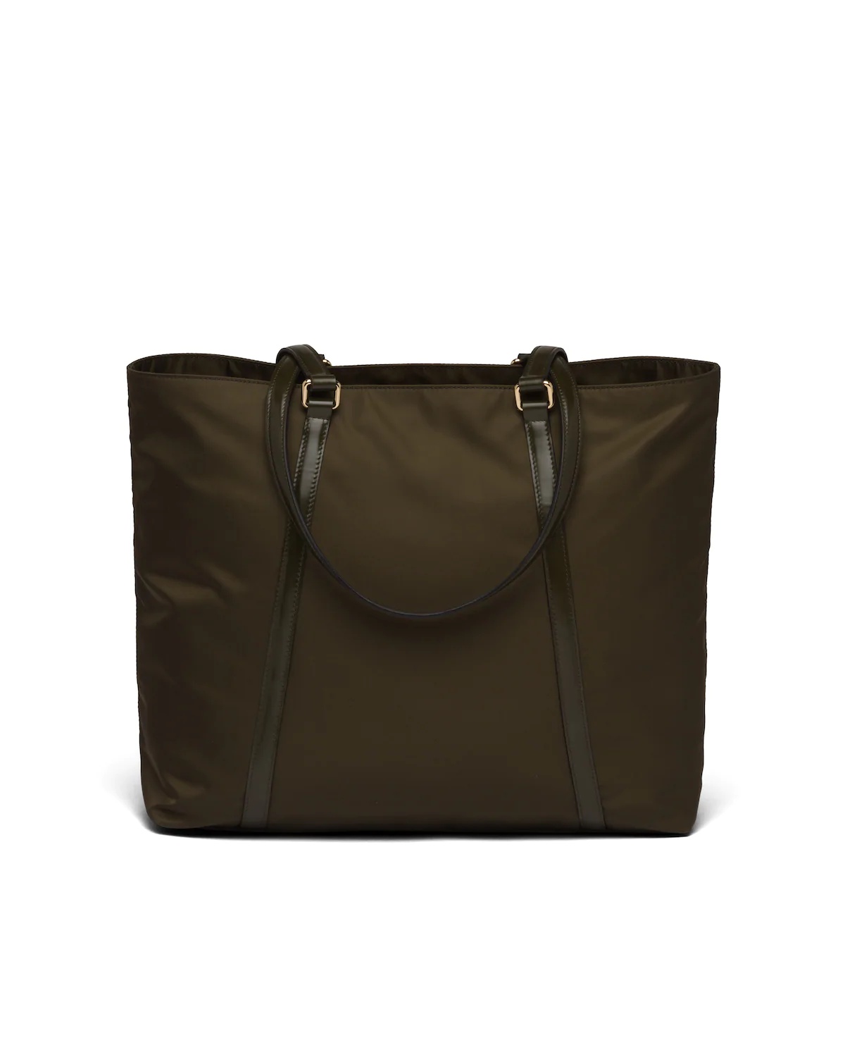 Saffiano leather and nylon tote - 4