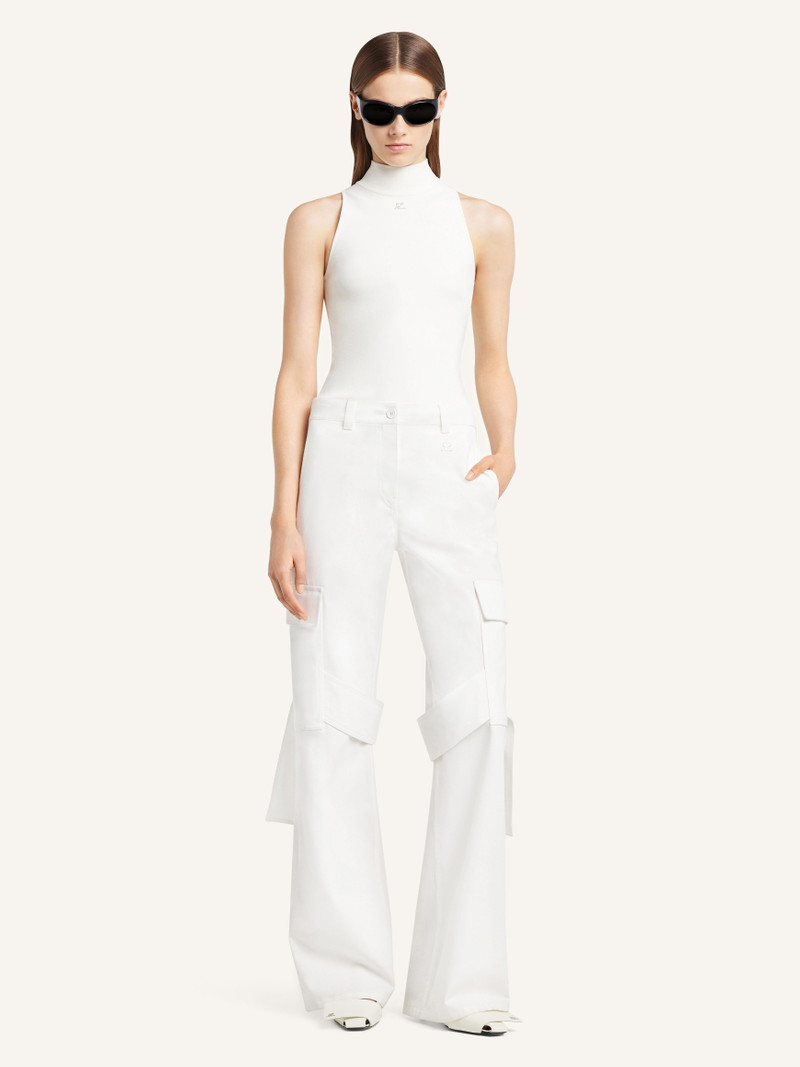 courrèges UTILITY CHAPS COTTON TROUSERS outlook