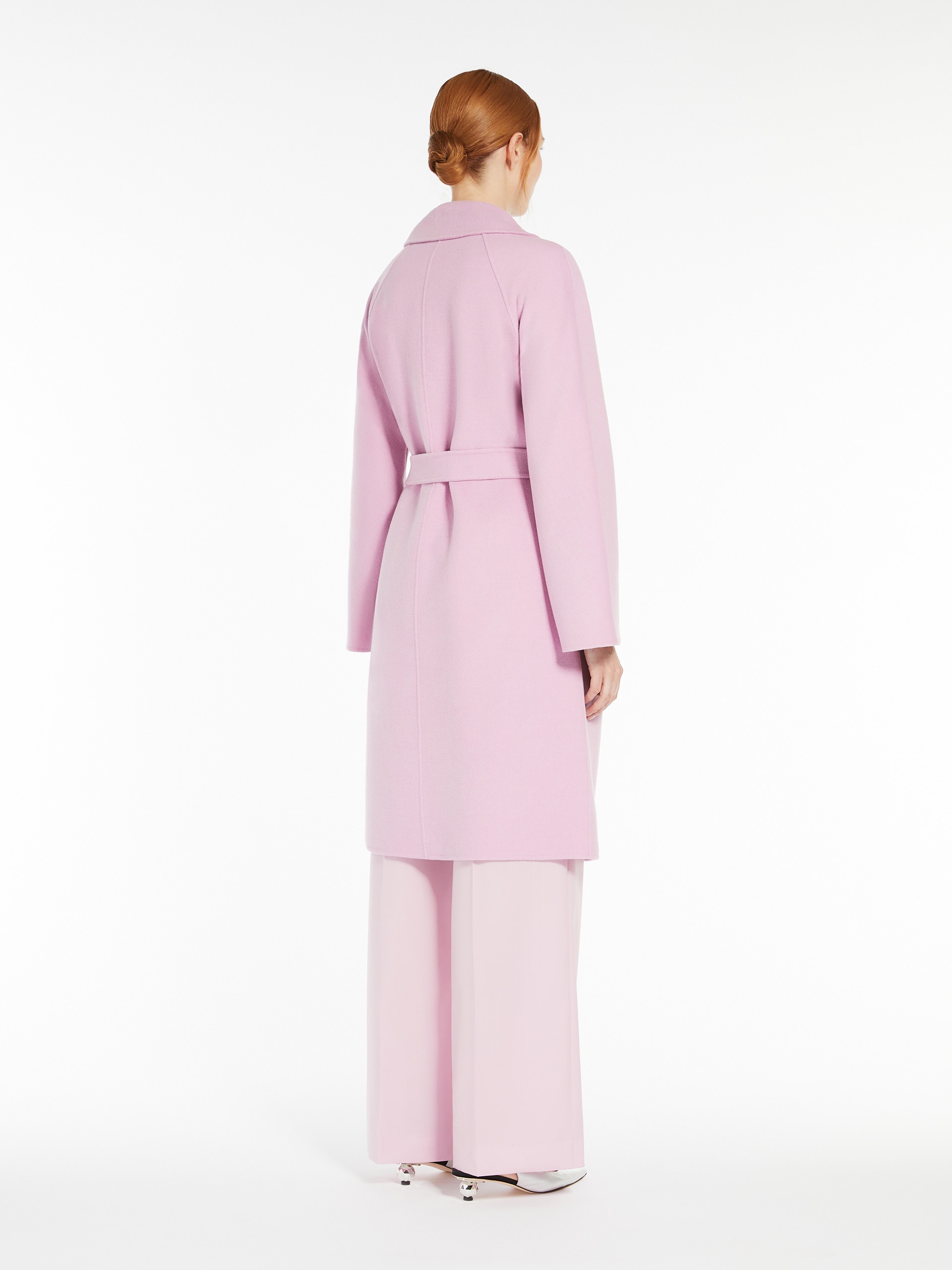 CIVADA Double-faced wool-blend robe coat - 4