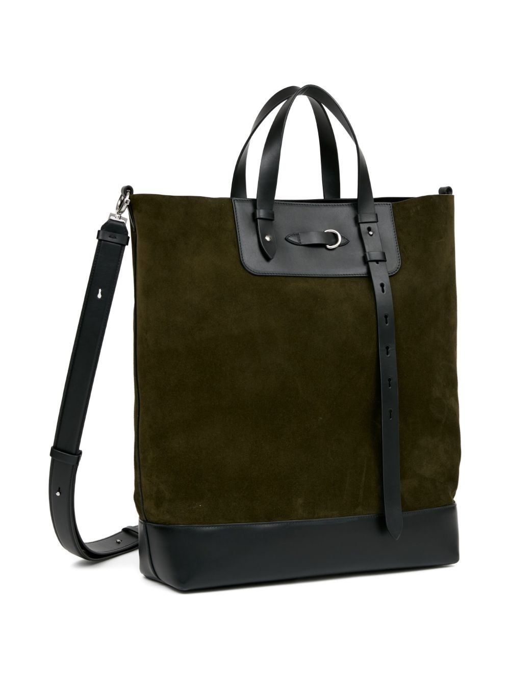 suede tote bag - 3