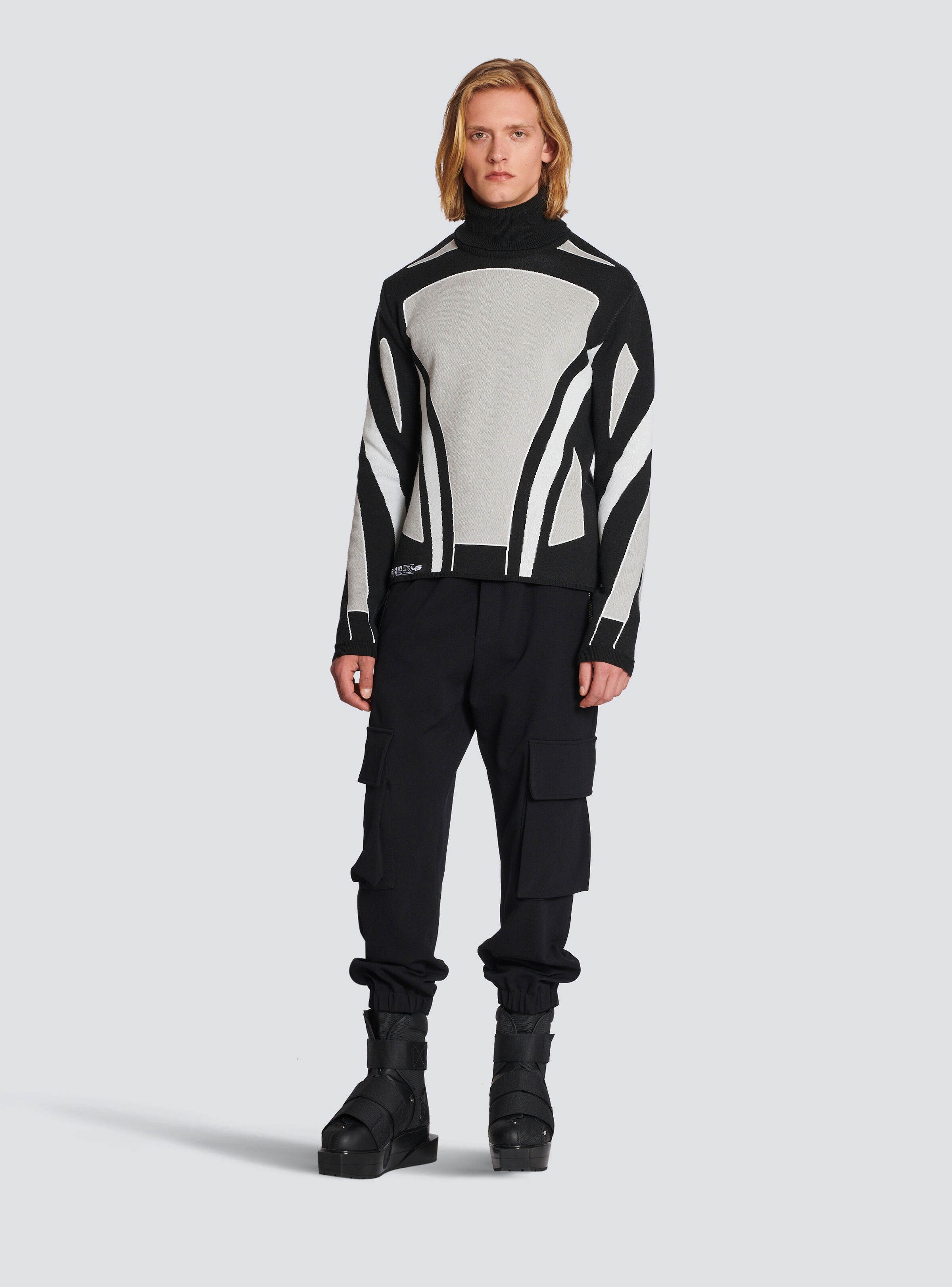 Cotton cargo trousers - 2