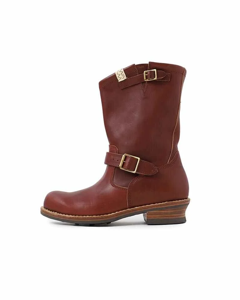 LANDERS BOOTS-FOLK BURGUNDY - 1