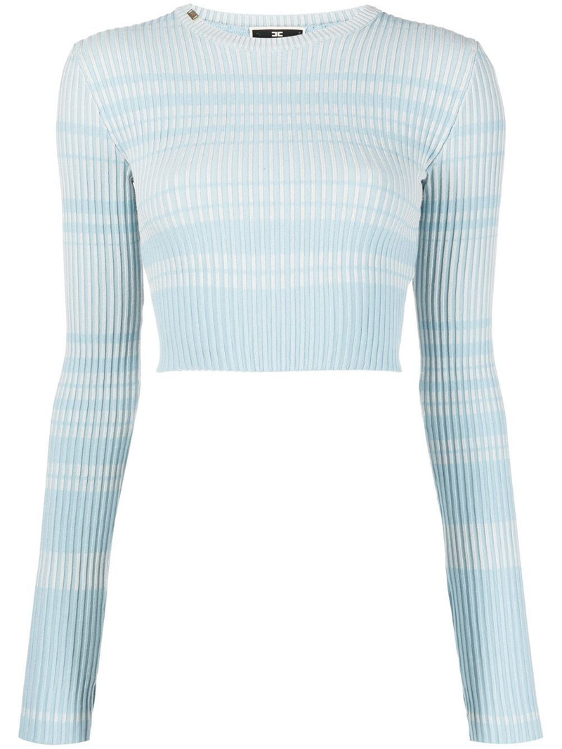 striped cropped jumper 1