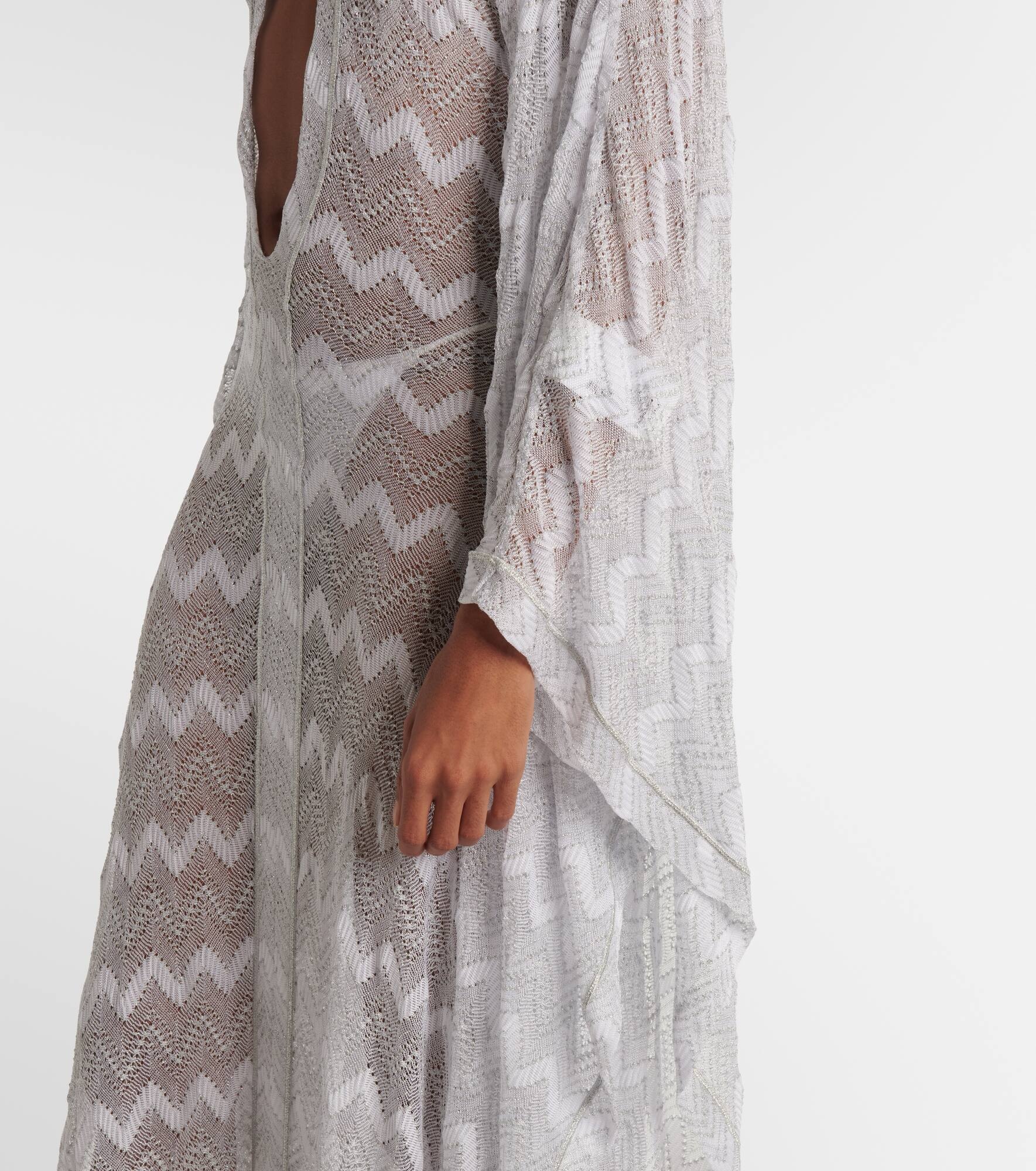 Zig Zag beach cover-up - 5