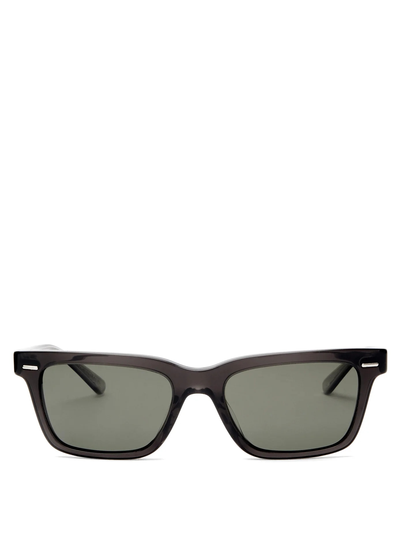 X Oliver Peoples rectangular acetate sunglasses - 1