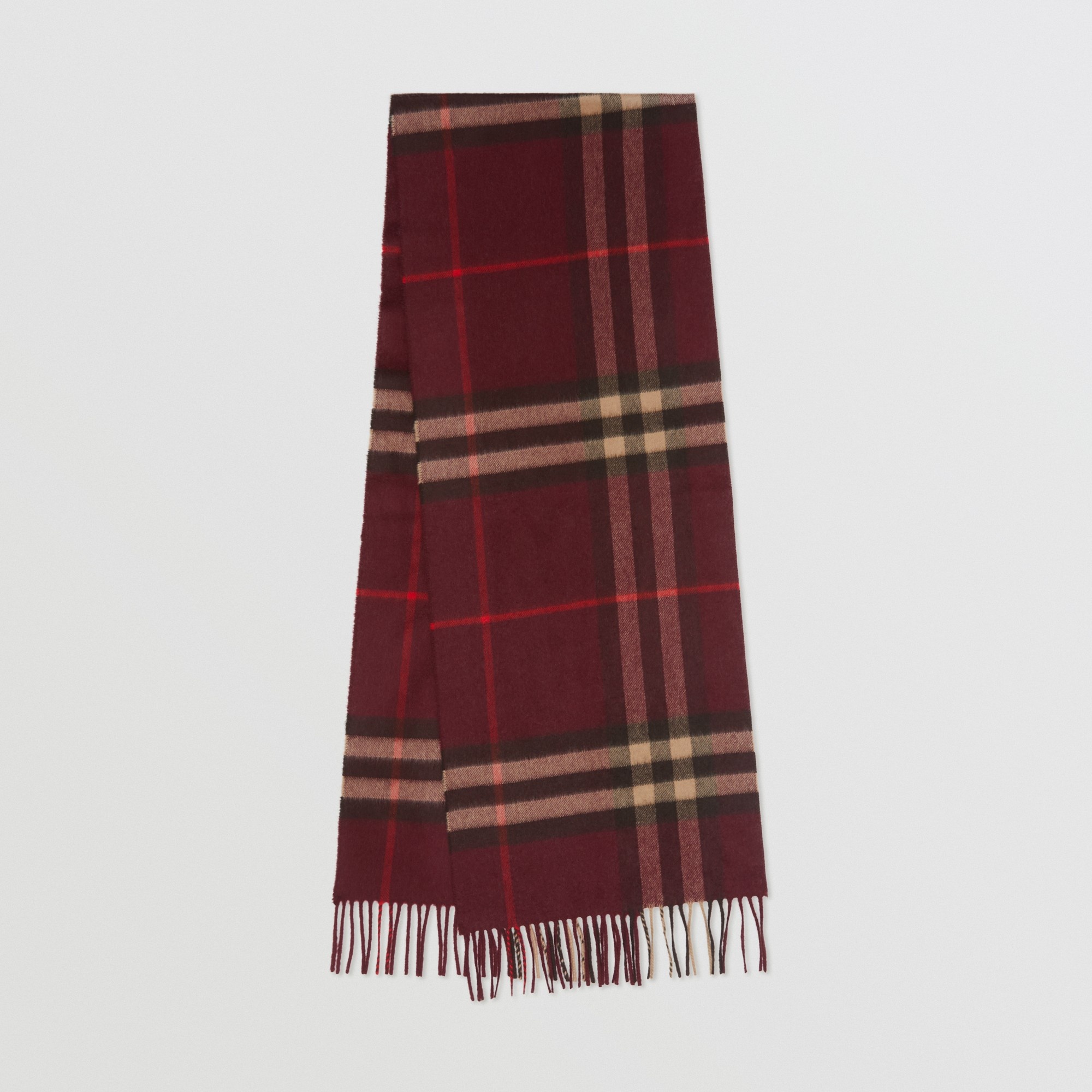 The Classic Check Cashmere Scarf - 1