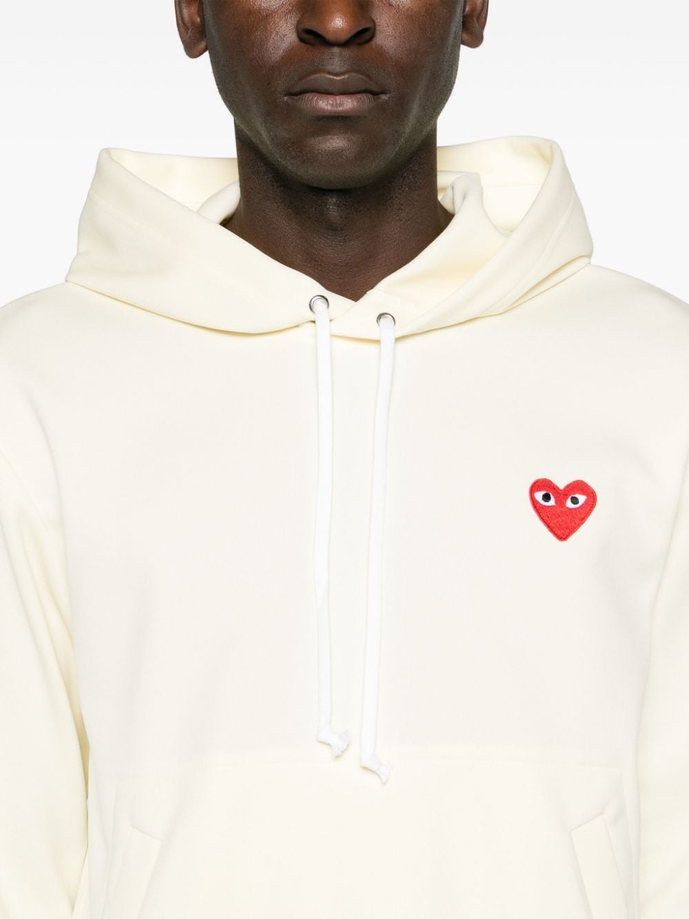 heart-motif drawstring hoodie - 6