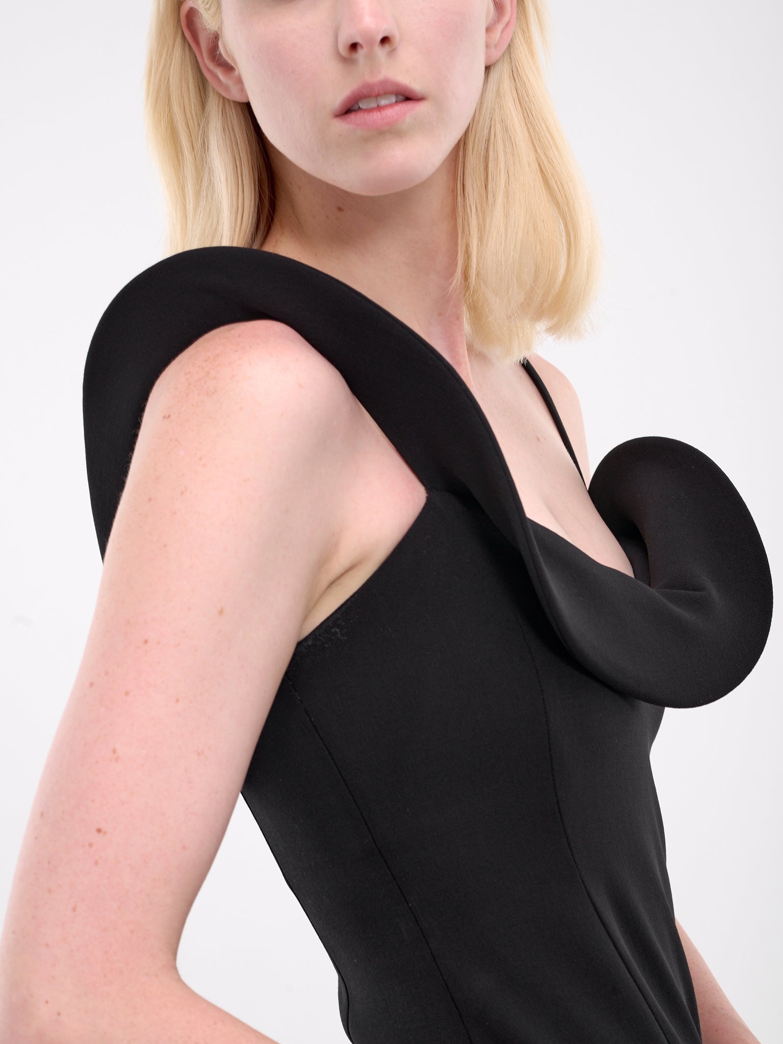 Rose Sculptural Dress - 4