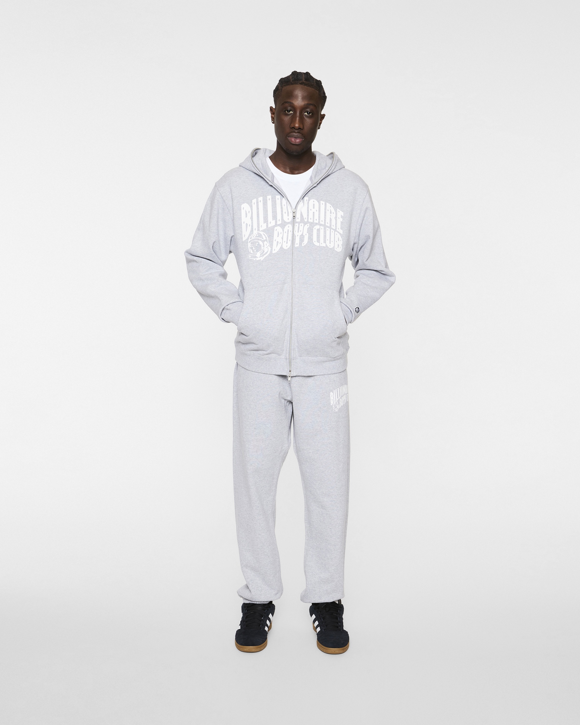 CLASSIC CURVE LOGO FULL ZIP HOODIE - 3
